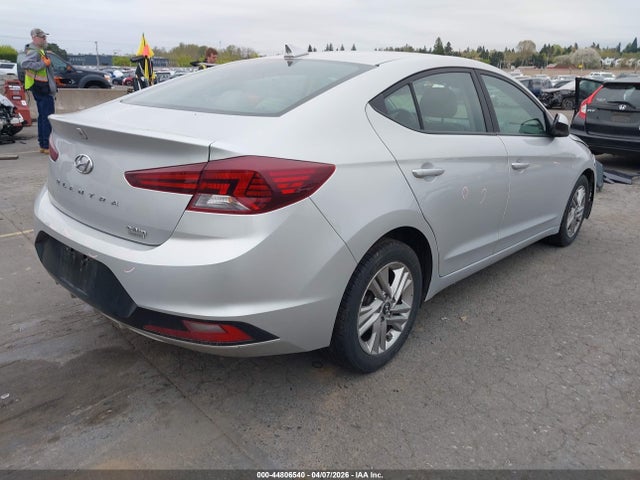 2019 Hyundai Elantra Sel მანქანა იყიდება აუქციონზე, vin: 5NPD84LF5KH407805, აუქციონის ნომერი: 44806540