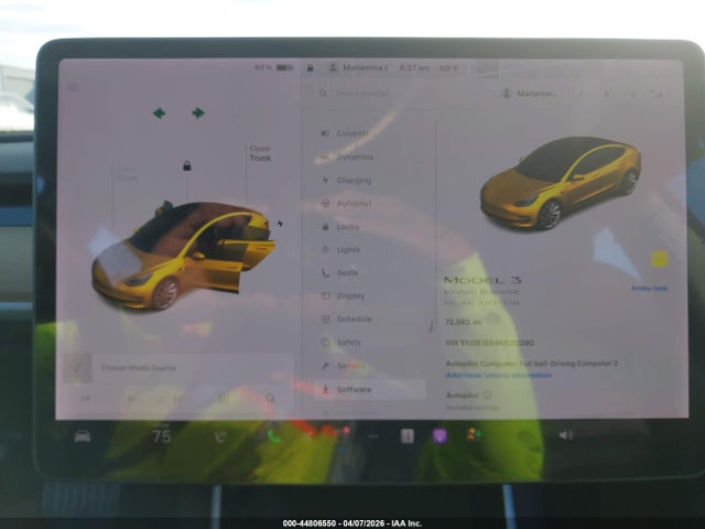 Aukcja sprzedaży 2019 Tesla Model 3 Long Range/performance, vin: 5YJ3E1EB4KF212290, numer aukcji: 44806550