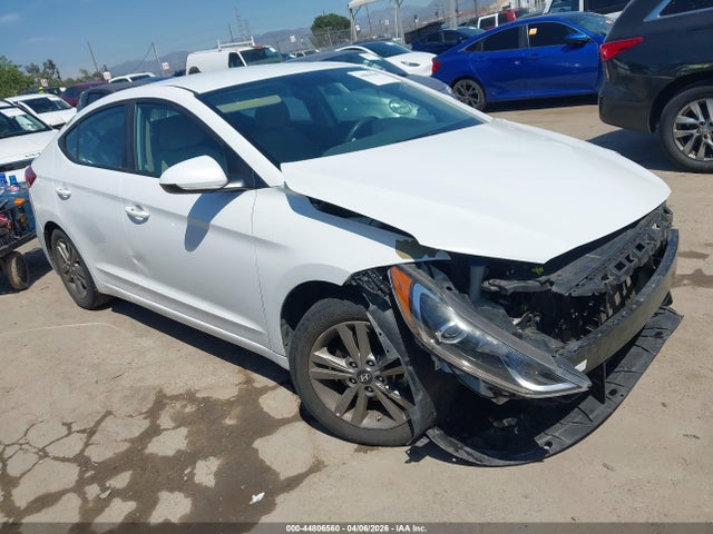 2018 HYUNDAI ELANTRA 5NPD84LF4JH281614