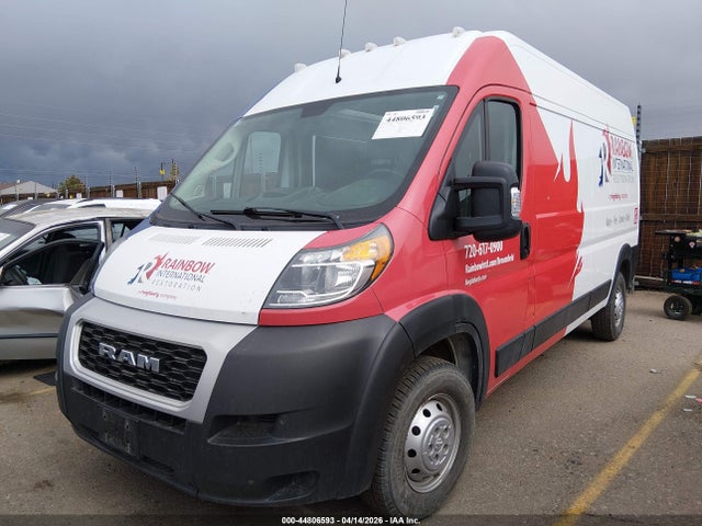 Продаж на аукціоні авто 2021 Ram Promaster 2500 High Roof 159 Wb, vin: 3C6LRVDG1ME589989, номер лоту: 44806593