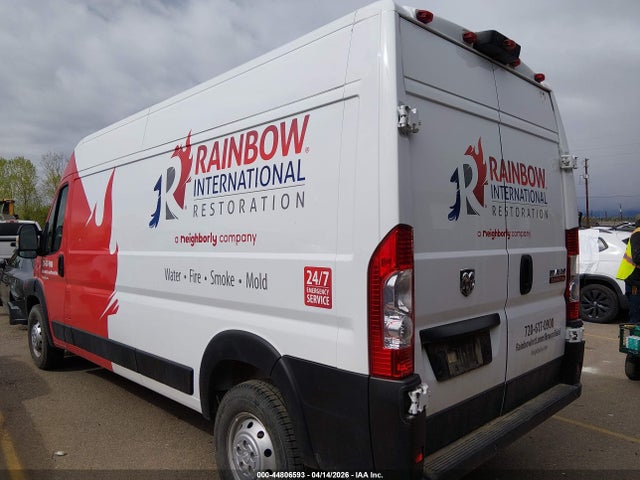 Продаж на аукціоні авто 2021 Ram Promaster 2500 High Roof 159 Wb, vin: 3C6LRVDG1ME589989, номер лоту: 44806593