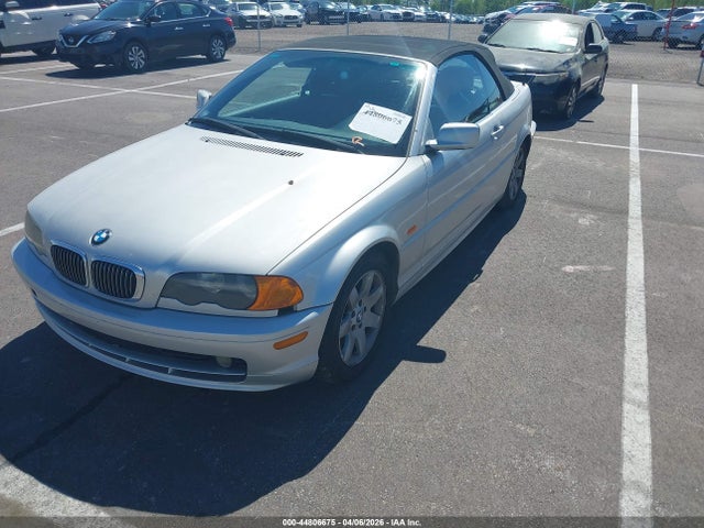 2001 Bmw 325ci მანქანა იყიდება აუქციონზე, vin: WBABS33431JY54203, აუქციონის ნომერი: 44806675