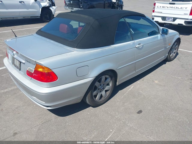 2001 Bmw 325ci მანქანა იყიდება აუქციონზე, vin: WBABS33431JY54203, აუქციონის ნომერი: 44806675