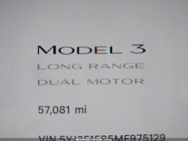 2021 TESLA MODEL 3 5YJ3E1EB5MF975129 Photo 6