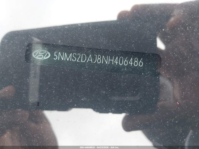 Продаж на аукціоні авто 2022 Hyundai Santa Fe Sel, vin: 5NMS2DAJ8NH406486, номер лоту: 44806828