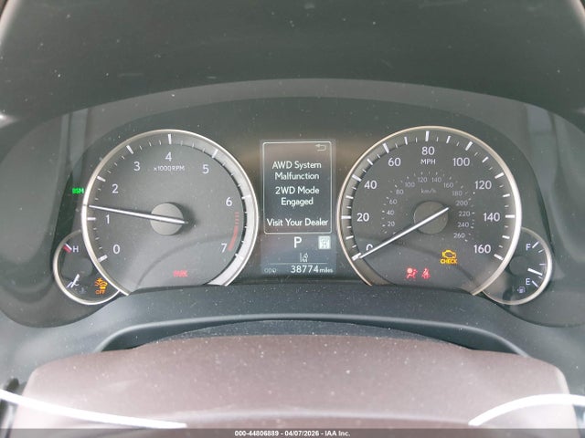 2020 Lexus Rx 350 მანქანა იყიდება აუქციონზე, vin: 2T2HZMDA7LC256340, აუქციონის ნომერი: 44806889
