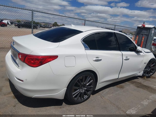 2017 Infiniti Q50 3.0t Red Sport 400 მანქანა იყიდება აუქციონზე, vin: JN1FV7AP4HM850365, აუქციონის ნომერი: 44806969