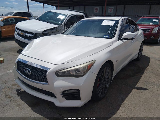 2017 Infiniti Q50 3.0t Red Sport 400 მანქანა იყიდება აუქციონზე, vin: JN1FV7AP4HM850365, აუქციონის ნომერი: 44806969