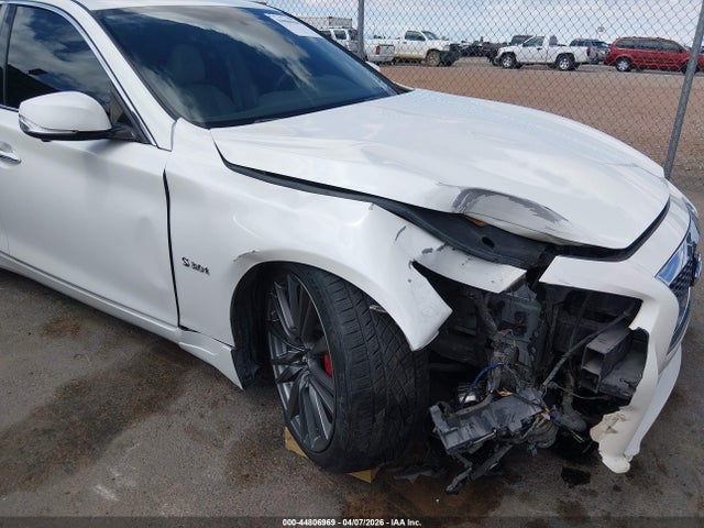 2017 Infiniti Q50 3.0t Red Sport 400 მანქანა იყიდება აუქციონზე, vin: JN1FV7AP4HM850365, აუქციონის ნომერი: 44806969