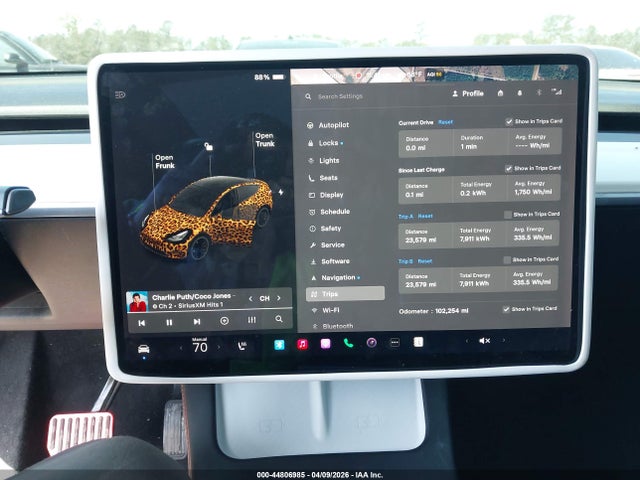 44806985 :رقم المزاد ، 5YJYGDEF3MF268809 vin ، 2021 Tesla Model Y Performance Dual Motor All-wheel Drive مزاد بيع
