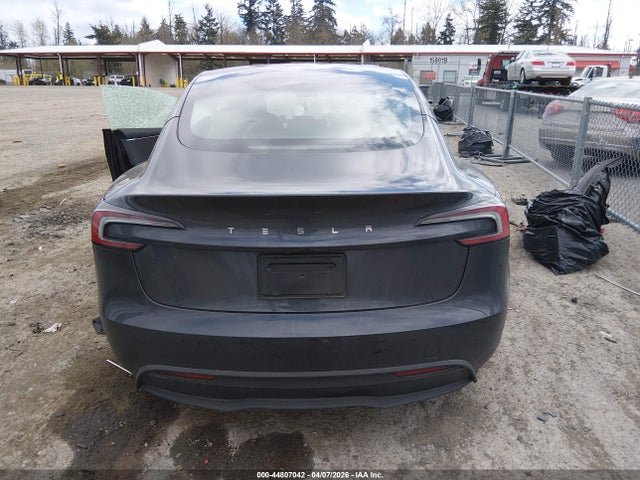 Продаж на аукціоні авто 2025 Tesla Model 3 Long Range Rear-wheel Drive/standard Rear-wheel Drive, vin: 5YJ3E1EA0SF011994, номер лоту: 44807042
