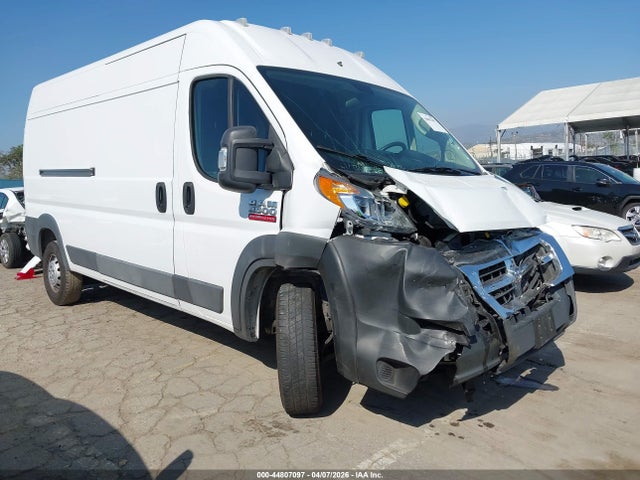 2018 RAM PROMASTER 2500 3C6TRVDG0JE100588