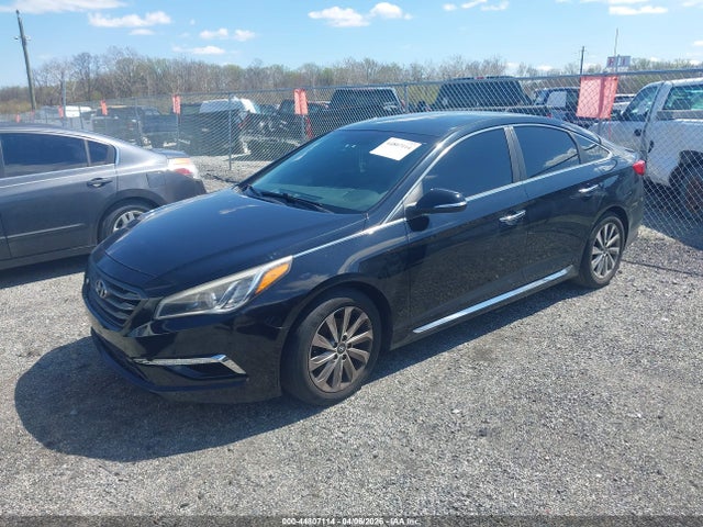44807114 :رقم المزاد ، 5NPE34AF5FH073139 vin ، 2015 Hyundai Sonata Sport مزاد بيع