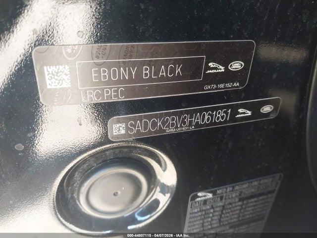 2017 JAGUAR F-PACE SADCK2BV3HA061851 Photo 8