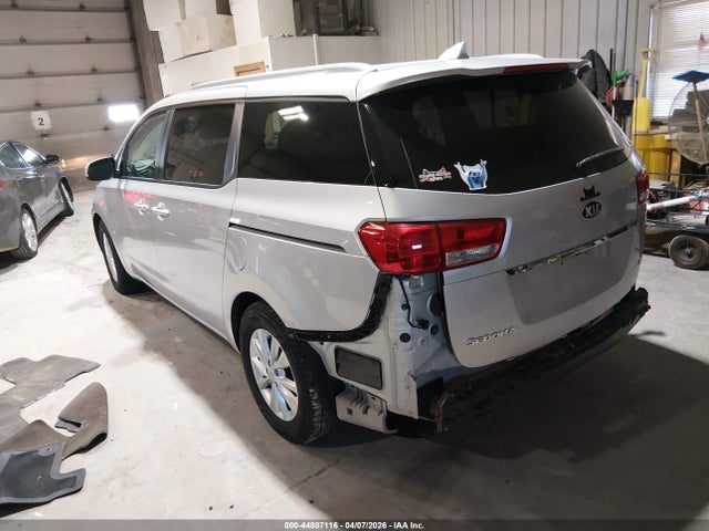2017 Kia Sedona Lx მანქანა იყიდება აუქციონზე, vin: KNDMB5C12H6240799, აუქციონის ნომერი: 44807116