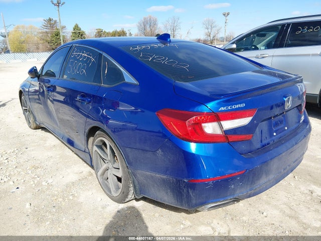 2019 Honda Accord Sport 2.0t მანქანა იყიდება აუქციონზე, vin: 1HGCV2F3XKA005037, აუქციონის ნომერი: 44807167