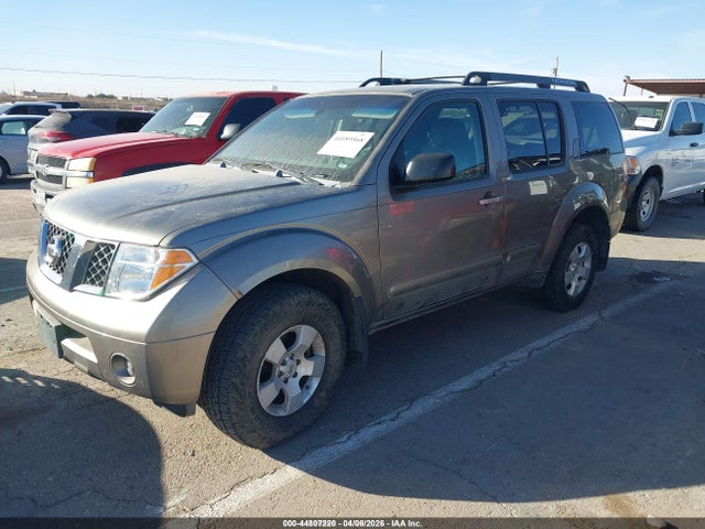 44807220 :رقم المزاد ، 5N1AR18W76C654456 vin ، 2006 Nissan Pathfinder S مزاد بيع