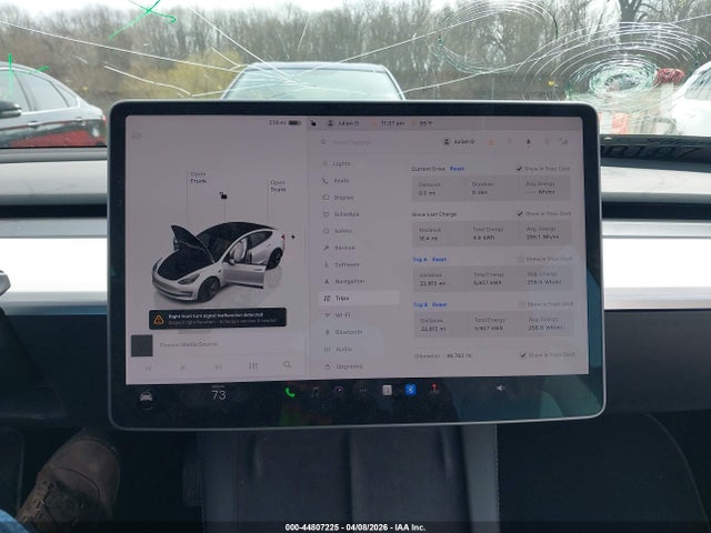 2022 Tesla Model 3 Long Range Dual Motor All-wheel Drive მანქანა იყიდება აუქციონზე, vin: 5YJ3E1EB2NF278440, აუქციონის ნომერი: 44807225