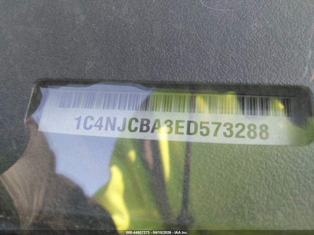 Aukcja sprzedaży 2014 Jeep Compass Sport, vin: 1C4NJCBA3ED573288, numer aukcji: 44807273