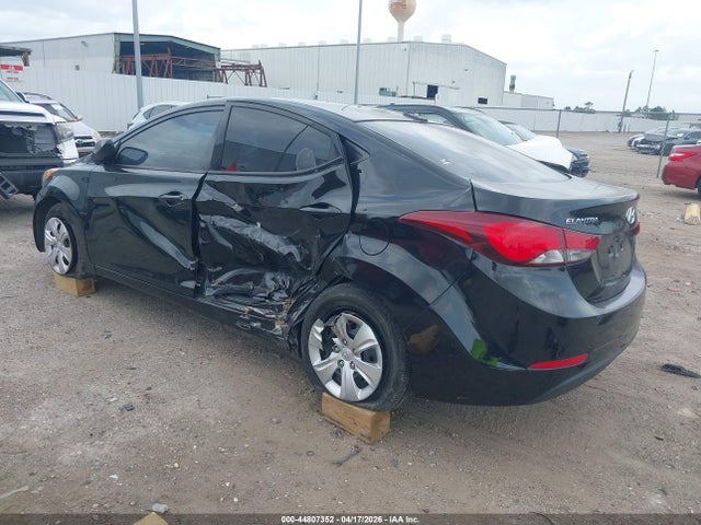 Продажа на аукционе авто 2016 Hyundai Elantra Se, vin: 5NPDH4AEXGH788651, номер лота: 44807352