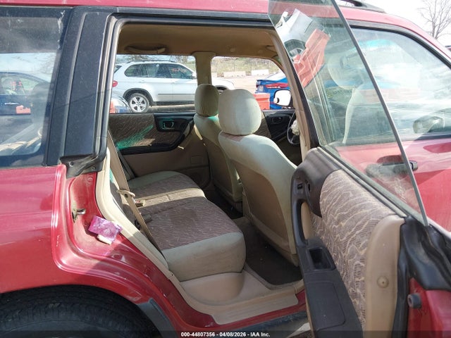 1998 Subaru Forester L მანქანა იყიდება აუქციონზე, vin: JF1SF6359WH761322, აუქციონის ნომერი: 44807356