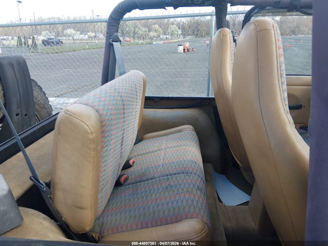 44807361 :رقم المزاد ، 1J4FY19S5VP465993 vin ، 1997 Jeep Wrangler Sport مزاد بيع