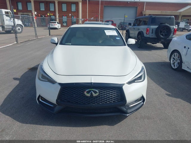 2018 Infiniti Q60 3.0t Luxe მანქანა იყიდება აუქციონზე, vin: JN1EV7EK9JM340013, აუქციონის ნომერი: 44807414
