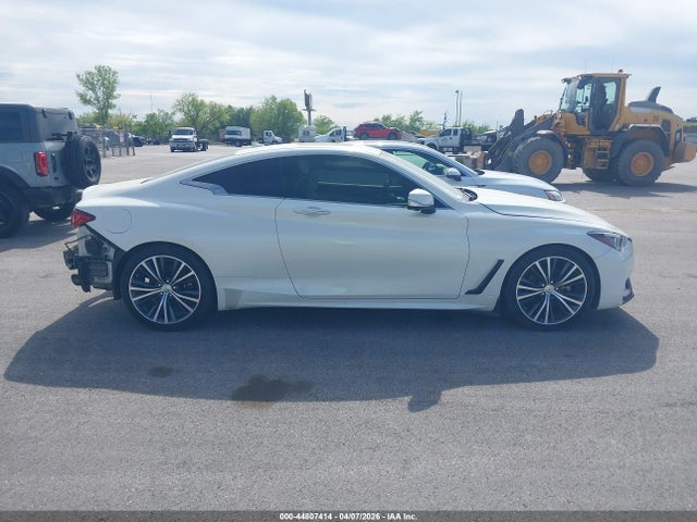 2018 Infiniti Q60 3.0t Luxe მანქანა იყიდება აუქციონზე, vin: JN1EV7EK9JM340013, აუქციონის ნომერი: 44807414