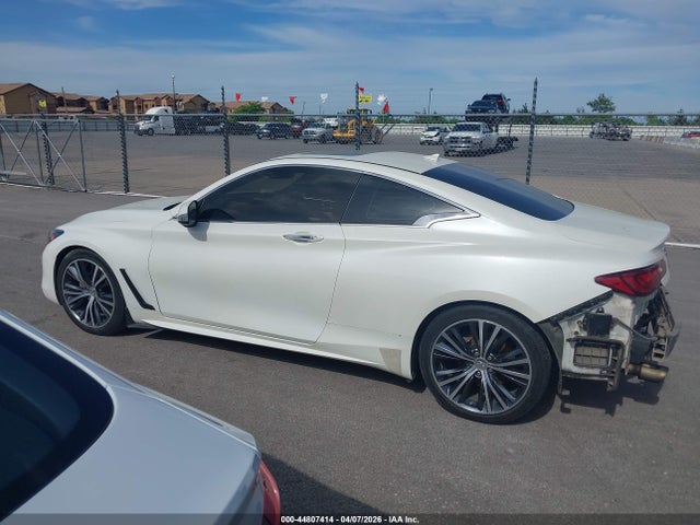 2018 Infiniti Q60 3.0t Luxe მანქანა იყიდება აუქციონზე, vin: JN1EV7EK9JM340013, აუქციონის ნომერი: 44807414
