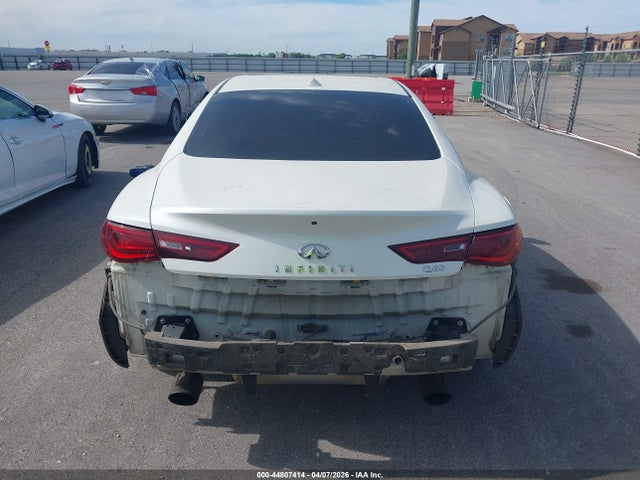 2018 Infiniti Q60 3.0t Luxe მანქანა იყიდება აუქციონზე, vin: JN1EV7EK9JM340013, აუქციონის ნომერი: 44807414