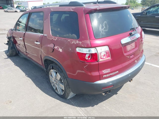 2010 Gmc Acadia Slt-1 მანქანა იყიდება აუქციონზე, vin: 1GKLRMED5AJ265096, აუქციონის ნომერი: 44807498