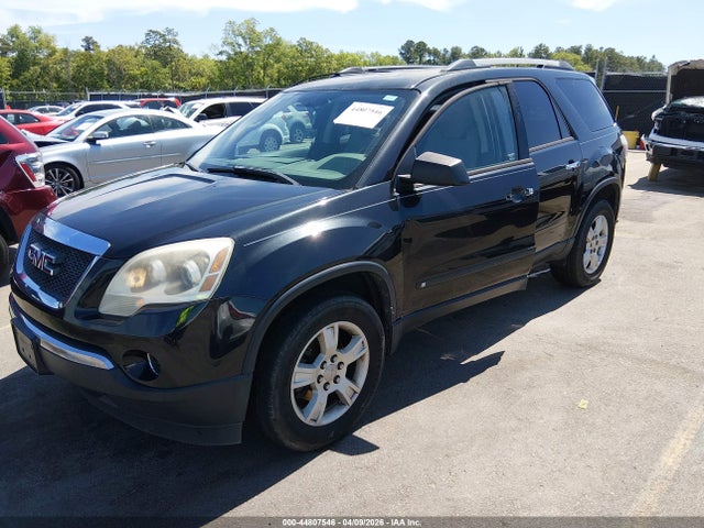 2010 Gmc Acadia Sl მანქანა იყიდება აუქციონზე, vin: 1GKLRKED2AJ122899, აუქციონის ნომერი: 44807546