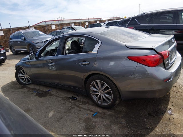 44807583 :رقم المزاد ، JN1BV7AR0EM681554 vin ، 2014 Infiniti Q50 Premium مزاد بيع