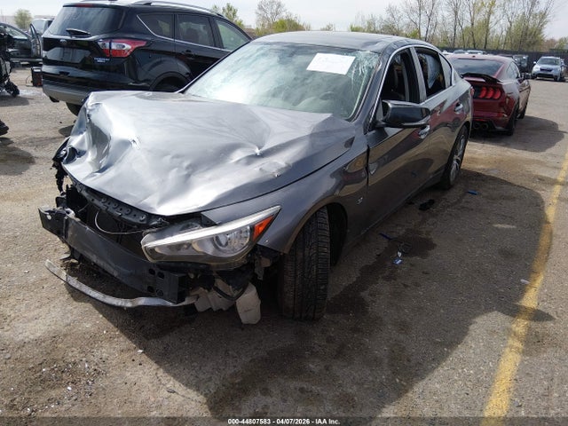 44807583 :رقم المزاد ، JN1BV7AR0EM681554 vin ، 2014 Infiniti Q50 Premium مزاد بيع