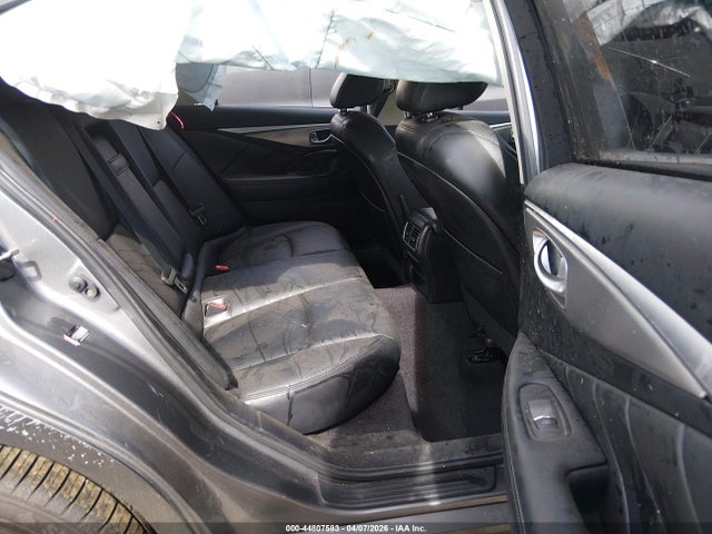 44807583 :رقم المزاد ، JN1BV7AR0EM681554 vin ، 2014 Infiniti Q50 Premium مزاد بيع