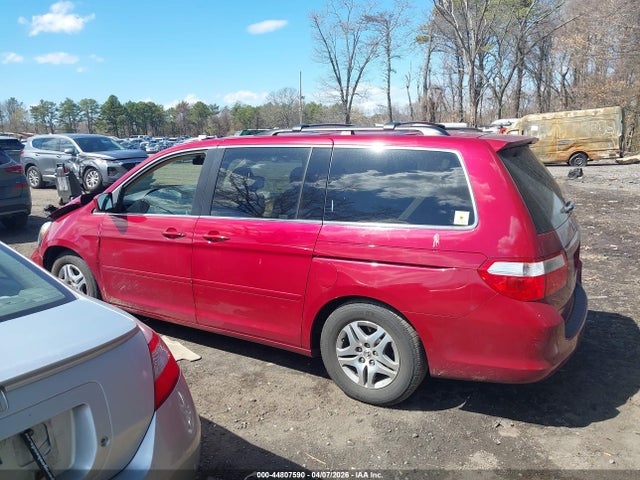 44807590 :رقم المزاد ، 5FNRL38415B402609 vin ، 2005 Honda Odyssey Ex مزاد بيع
