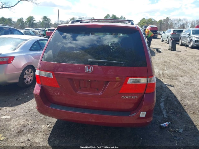 44807590 :رقم المزاد ، 5FNRL38415B402609 vin ، 2005 Honda Odyssey Ex مزاد بيع