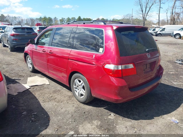 44807590 :رقم المزاد ، 5FNRL38415B402609 vin ، 2005 Honda Odyssey Ex مزاد بيع