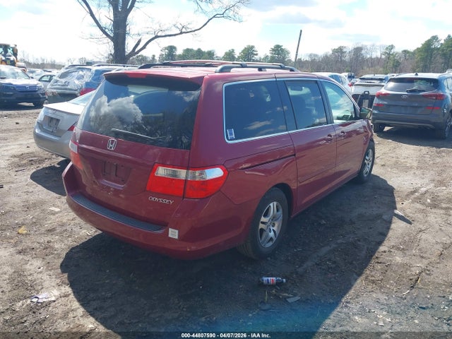 44807590 :رقم المزاد ، 5FNRL38415B402609 vin ، 2005 Honda Odyssey Ex مزاد بيع