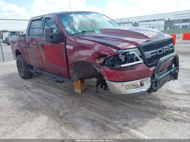44807638 :رقم المزاد ، 1FTPW14594KC77975 vin ، 2004 Ford F-150 Fx4/lariat/xlt مزاد بيع