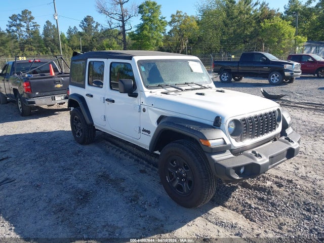 Auction sale of the 2025 Jeep Wrangler 4-door Sport 4x4, vin: 1C4PJXDN3SW662987, lot number: 44807644