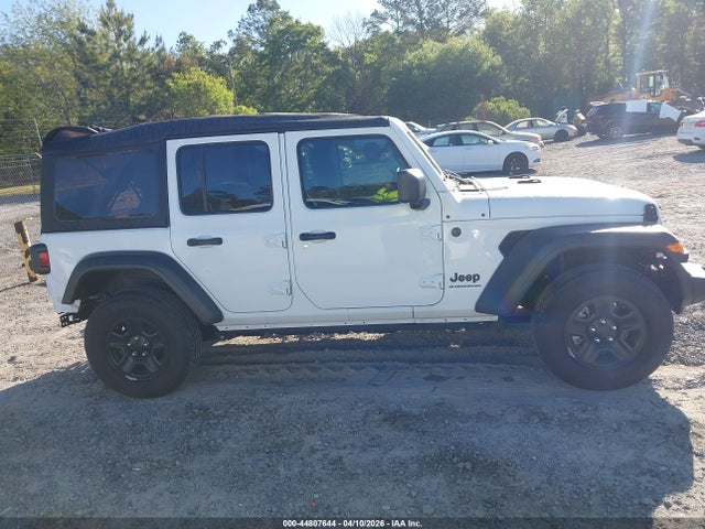 2025 Jeep Wrangler 4-door Sport 4x4 მანქანა იყიდება აუქციონზე, vin: 1C4PJXDN3SW662987, აუქციონის ნომერი: 44807644
