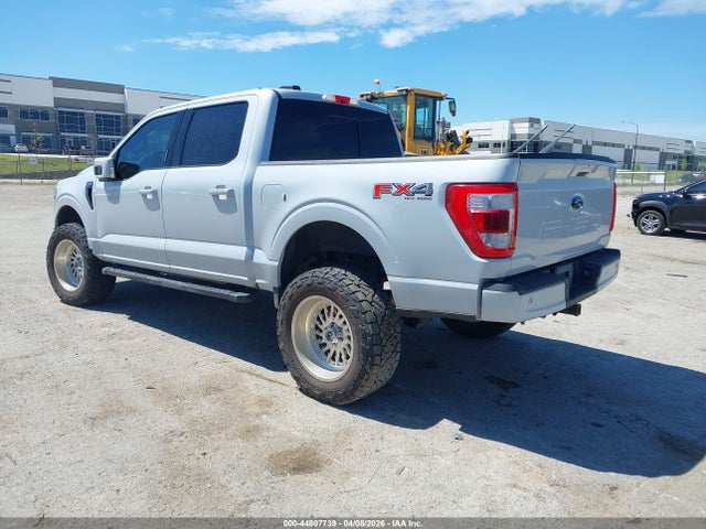 2021 Ford F-150 Lariat მანქანა იყიდება აუქციონზე, vin: 1FTFW1E58MKE64134, აუქციონის ნომერი: 44807739