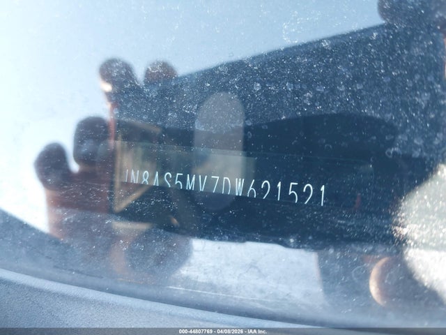44807769 :رقم المزاد ، JN8AS5MV7DW621521 vin ، 2013 Nissan Rogue S مزاد بيع