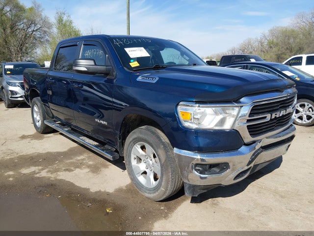 44807795 :رقم المزاد ، 1C6RRFFG8MN545819 vin ، 2021 Ram 1500 Big Horn  4x4 5'7 Box مزاد بيع
