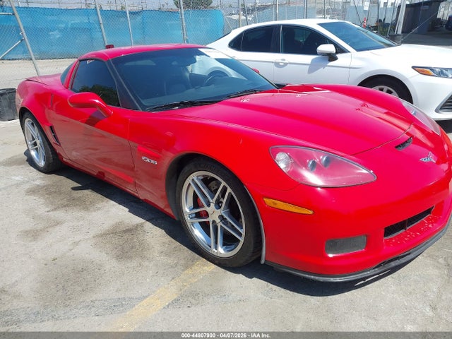 44807900 :رقم المزاد ، 1G1YY26E175138162 vin ، 2007 Chevrolet Corvette Z06 Hardtop مزاد بيع