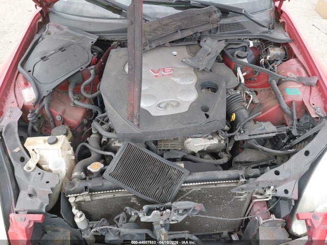 2006 Infiniti G35 მანქანა იყიდება აუქციონზე, vin: JNKCV54E46M721990, აუქციონის ნომერი: 44807953