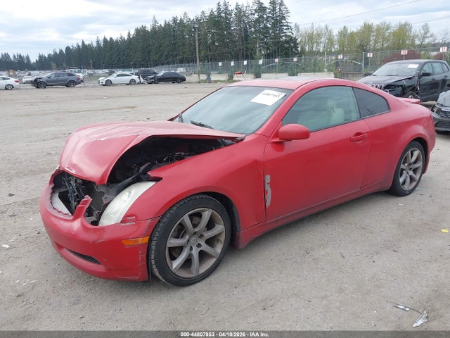 2006 Infiniti G35 მანქანა იყიდება აუქციონზე, vin: JNKCV54E46M721990, აუქციონის ნომერი: 44807953