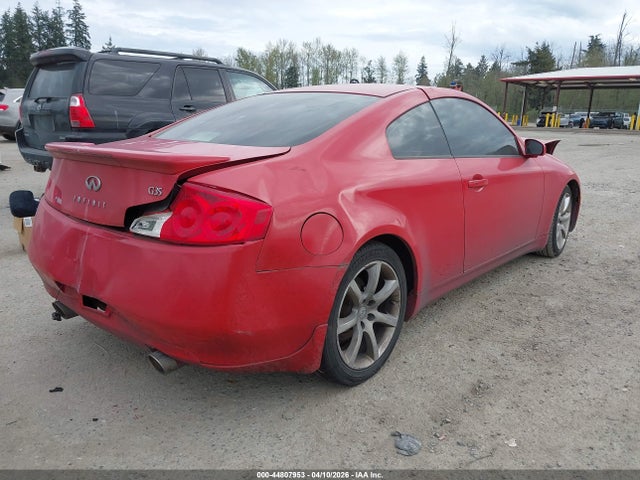 2006 Infiniti G35 მანქანა იყიდება აუქციონზე, vin: JNKCV54E46M721990, აუქციონის ნომერი: 44807953