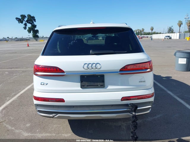 44807988 :رقم المزاد ، WA1LXBF72ND013836 vin ، 2022 Audi Q7 Premium Plus 55 Tfsi Quattro Tiptronic مزاد بيع